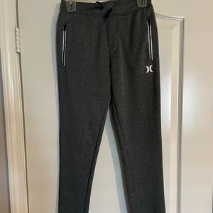 Boys Hurley heather gray sweat pants